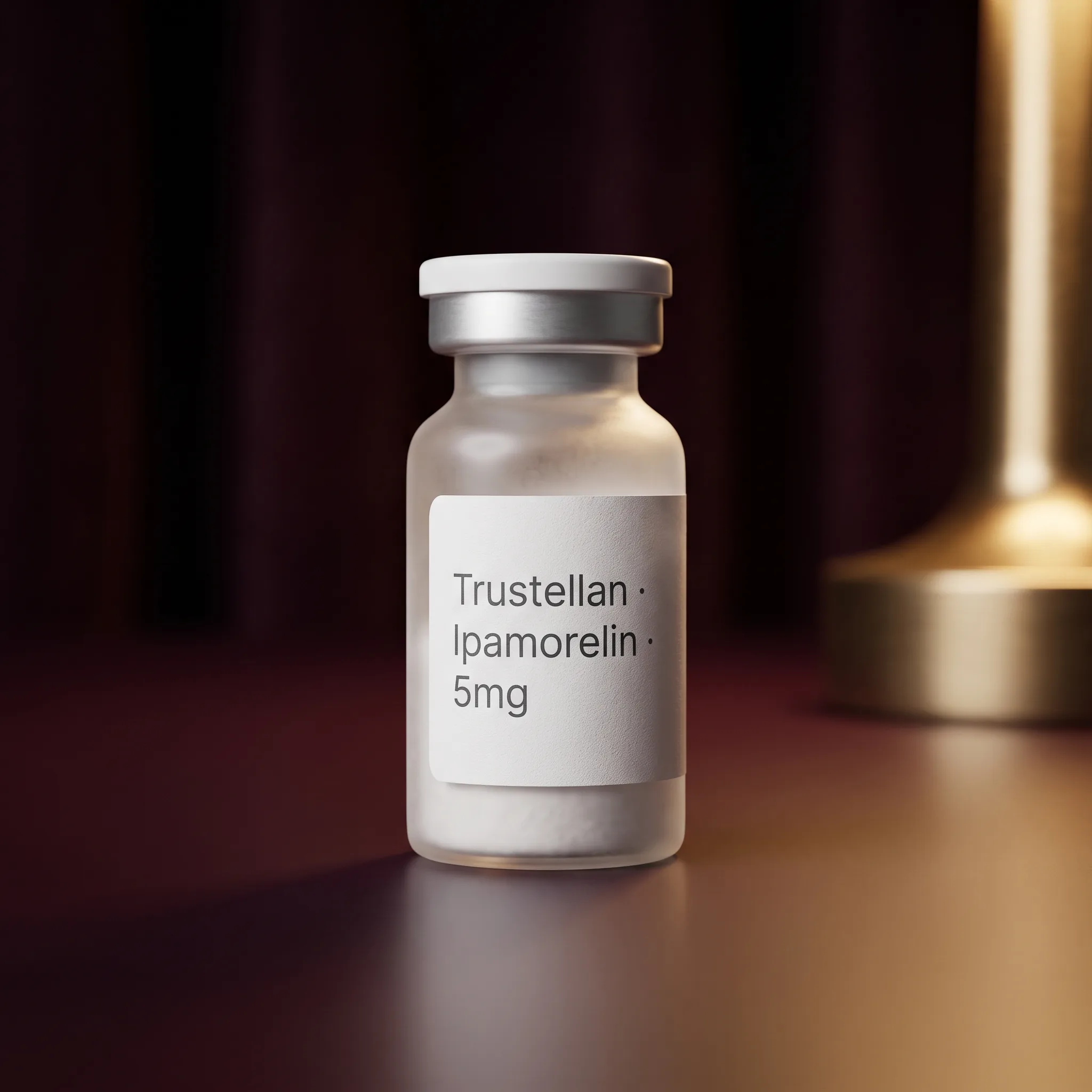 Ipamorelin onderzoeksverbinding injectieflacon 5mg