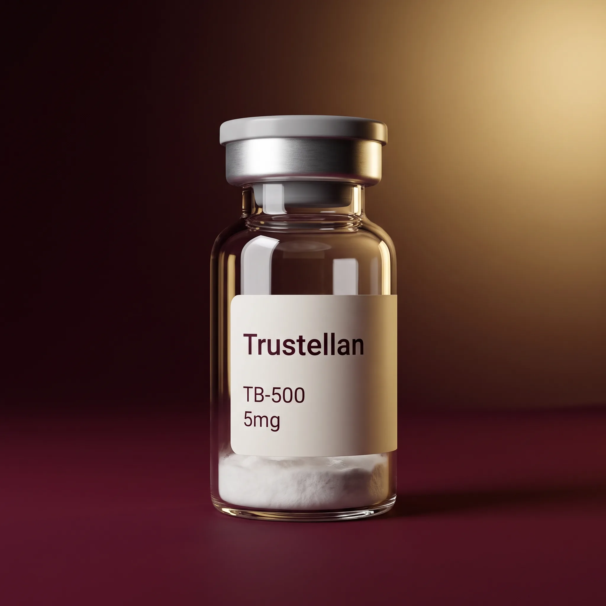 TB-500 research peptide vial